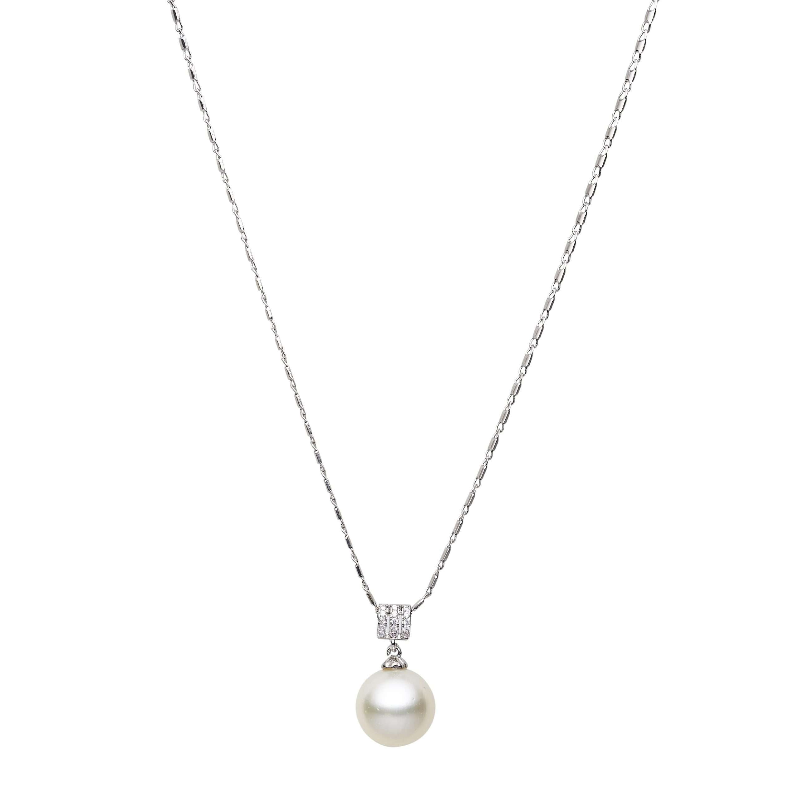 South Sea Pearl Pendant in Sterling Silver