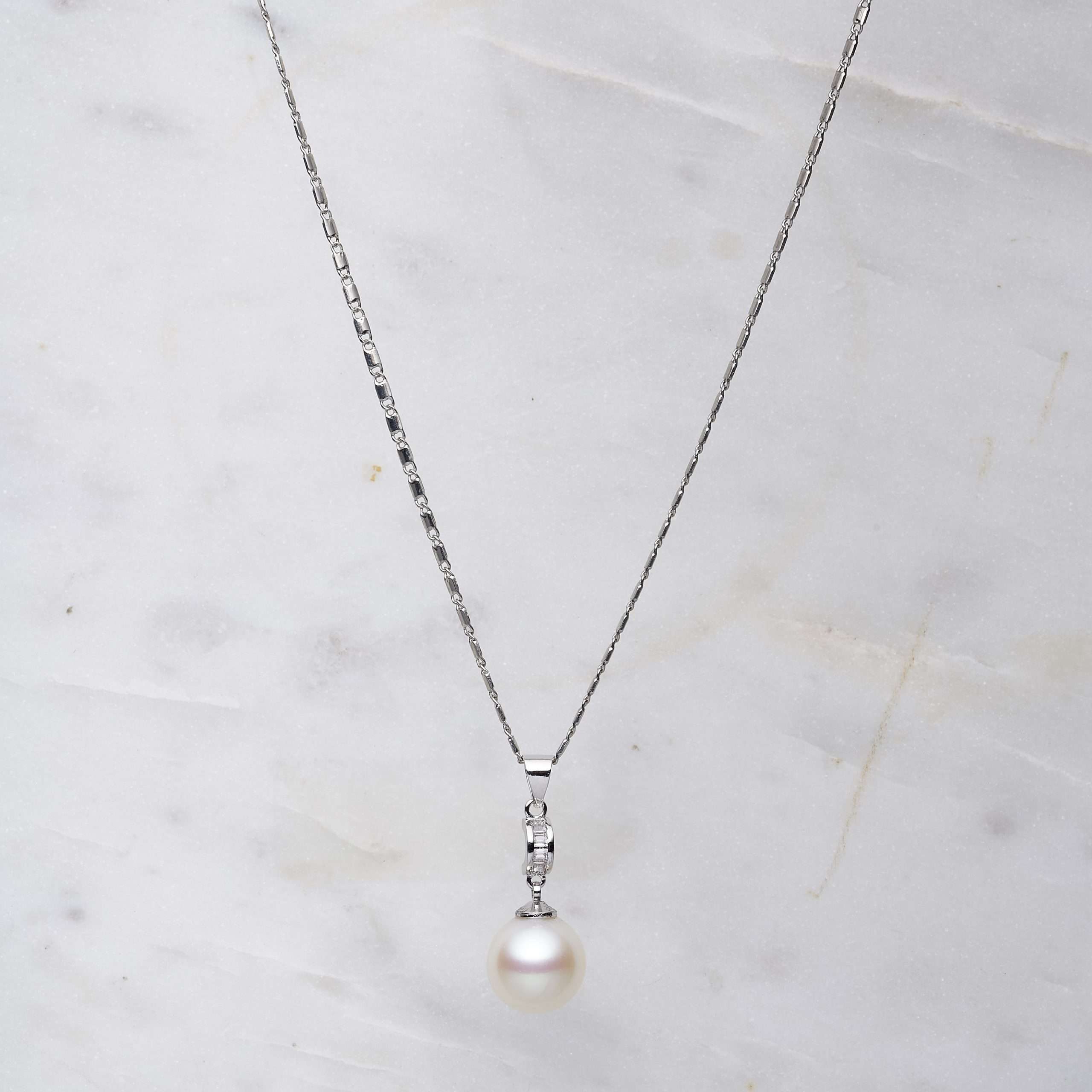 South Sea Pearl Pendant in Sterling Silver
