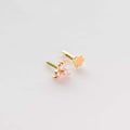 Diamond Earrings in 18 CT Yellow Gold