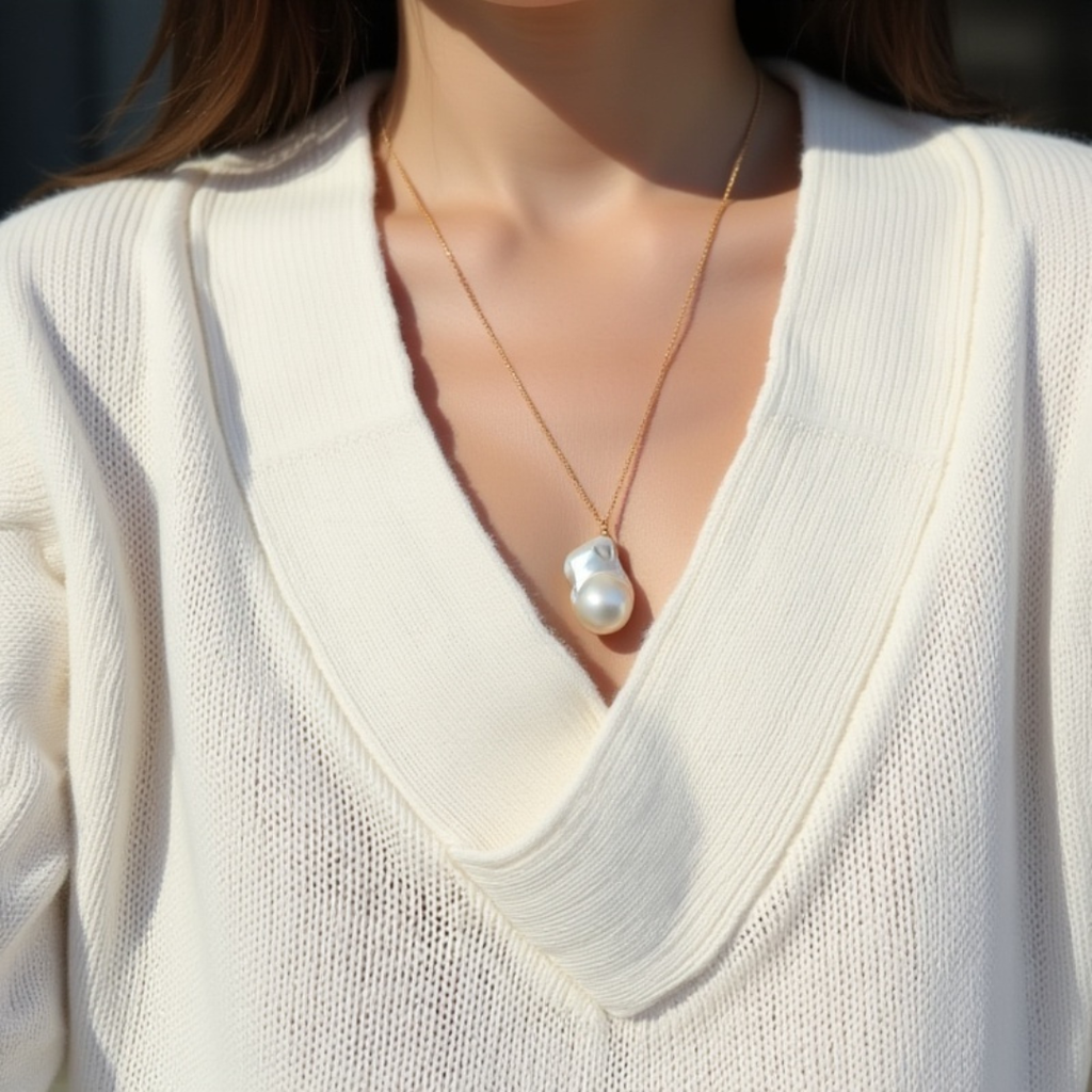 Freshwater Pearl Hahndorf Pendant Necklace