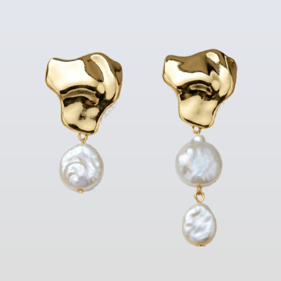 Freshwater Pearls Aventura Mismatch Earrings