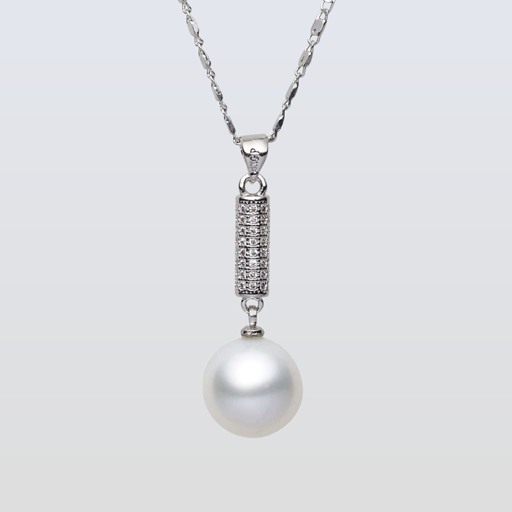 South Sea White Pearls Albert Park Pendant 12-13 mm AAA