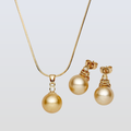 South Sea Gold Pearls Ashfield Set 12-13 mm AAA